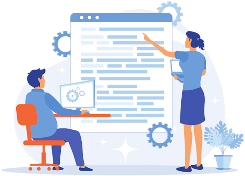 Health Messaging Illustration