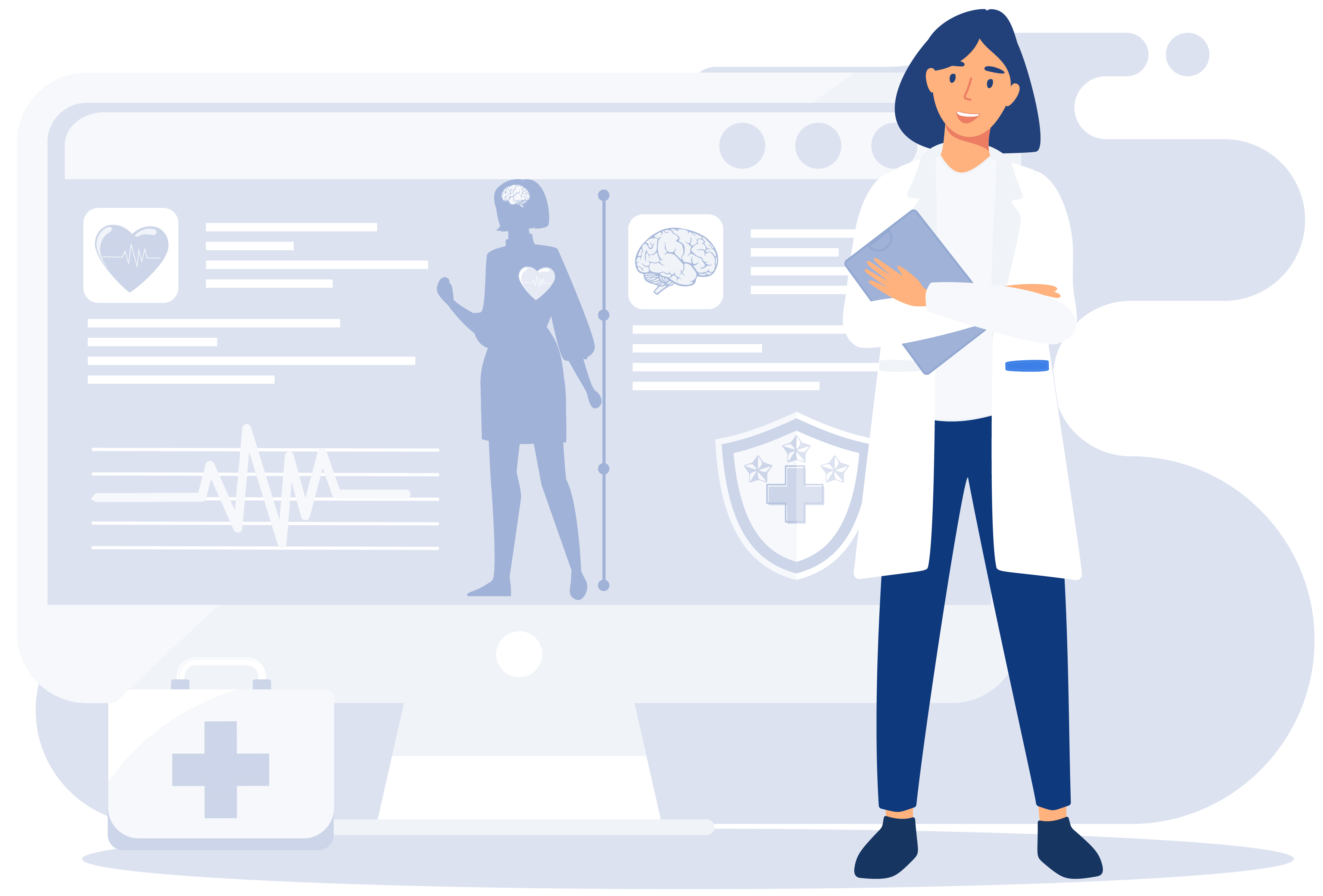 Nurses Module Illustration Nurses Module Illustration