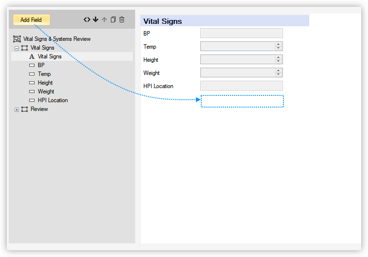 Add Custom Field to Medical Record
