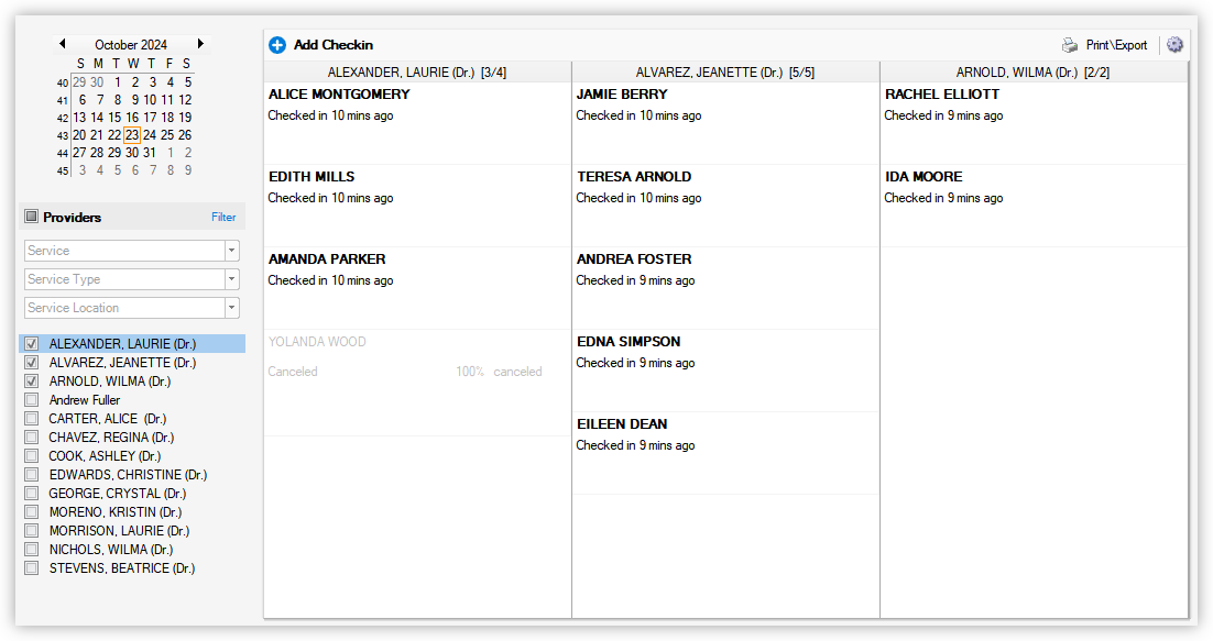 medical-scheduling-checkins
