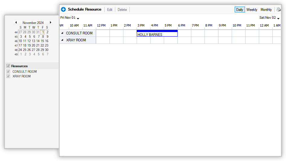 Patient Scheduling Resources